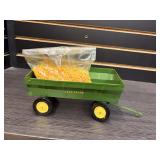 John Deere Flare Box Wagon w/ ear corn