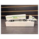 semi truck and trailer