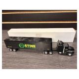 semi truck and trailer