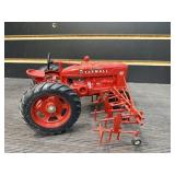 McCormick Farmall M w/ front mount cultivator