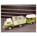 Nylint livestock truck with horse trailer
