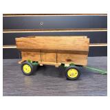 Wooden Flare Box Wagon on John Deere Running Gear
