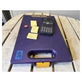 Clipboard, decals, scientific calculator