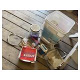 5 gallon bucket of hardware, nails, screws