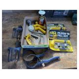 Filter wrenches, cup holders, Flush & Fill kits