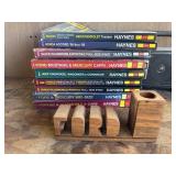 Haynes mechanics books, Ford desk set