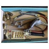 Pneumatic accessories, brass connectors