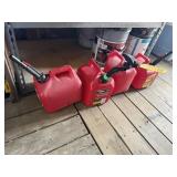 2 gallon fuel cans (4)