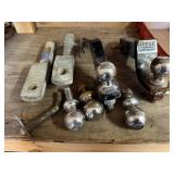 Hitch balls, receivers