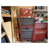 Stacking toolboxes, set of 2, contents included