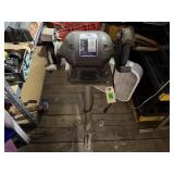 6" heavy duty bench grinder on stand