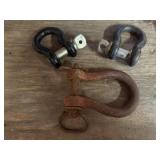 Clevises, set of 3