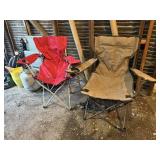 Bag chairs (2), one bag for both chairs