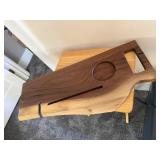 Redhead wood bath tray