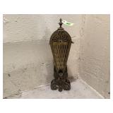 Brass fan