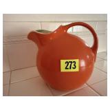 Vintage Hall pottery pitcher