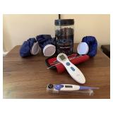 Ice packs, thermometers, dental tools, exotic