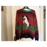 Blizzard Bay unicorn Christmas sweater