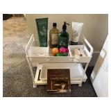 Spa lot, bath bombs, stress relief lotion, soap,