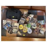 Computer bag of PC/DVD video games