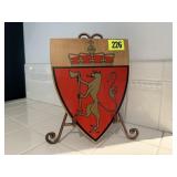Coat of Arms, easel
