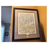 Ames, Iowa Community Creations matted & framed