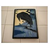 Motawi Tileworks crow art tile