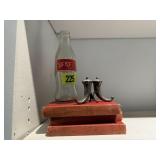 Sterling silver Norwegian salt & pepper shakers,
