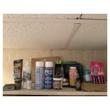 Hobby lot, craft supplies, burlap, mod podge,