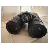 Pair of binoculars, soft case
