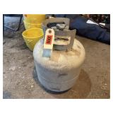 Propane tank, near empty