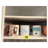 Coffee mug collection