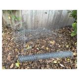 Roll, loose sections of chicken wire