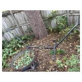 Metal hammock stand, no hammock included