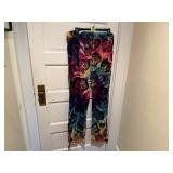 Top Drawer tie dye cat pants
