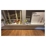 LED flameless candlesticks, remote controls