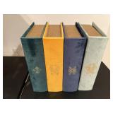 Book storage boxes (4)