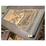 Asian wall scroll