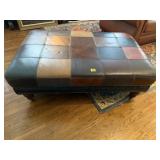 Patchwork ottoman
