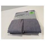NEW grey light filtering curtain set