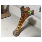 Vintage fluted vase