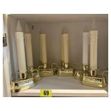 Battery operated candlesticks