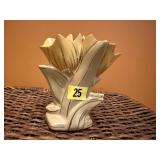 Tulip pottery vase