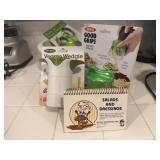 Strainer, NEW kitchen gadgets, recipe book
