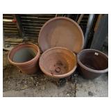 Lightweight flower pots, bird bath basin