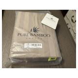 NEW Pure Bamboo queen size sheet set