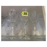 Schott Zwiesel German wine glasses (6)