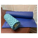 Yoga mat, body roller