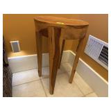 Round side table