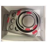 Cake Boss baking pans, muffin pans, cake pans,
